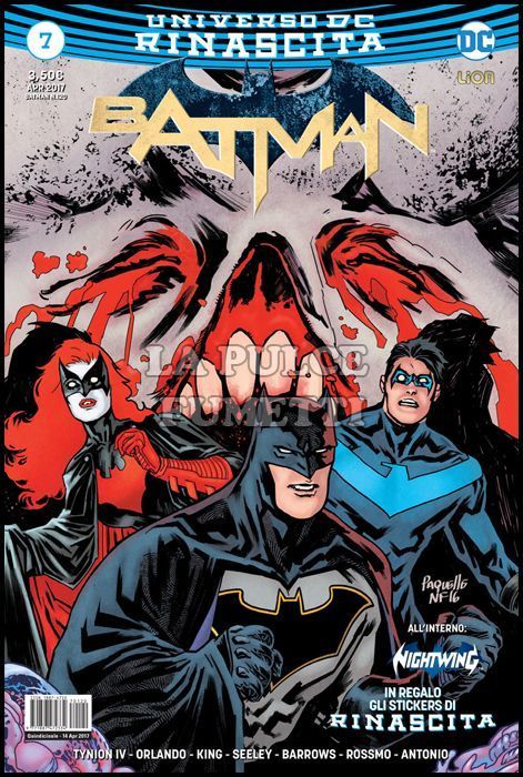 BATMAN #   120 - BATMAN 7 - RINASCITA + STICKERS